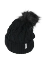 Colmar Woman Hat Black Size Onesize Virgin Wool, Acrylic, Modacrylic In Black