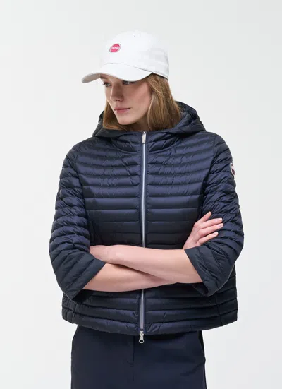 Colmar Woman Hood 100 Grams 2172 Navy Blue With Hood