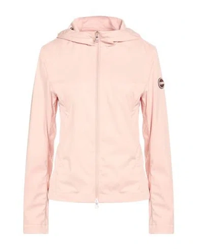 Colmar Woman Jacket Antique Rose Size 10 Polyester In Pink
