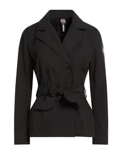 Colmar Woman Jacket Black Size 6 Polyester, Elastane In Multi