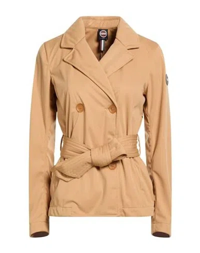 Colmar Woman Jacket Camel Size 10 Polyester In Brown