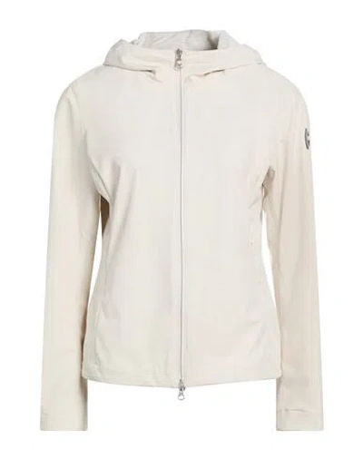 Colmar Woman Jacket Cream Size 10 Polyester, Elastane In Brown