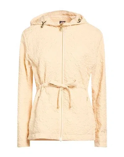 Colmar Woman Jacket Cream Size 12 Polyester In Neutral