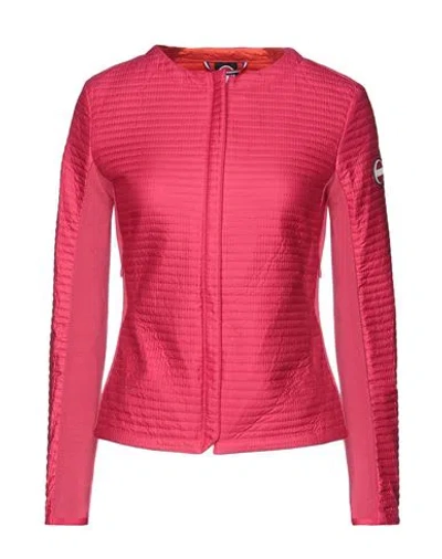 Colmar Woman Jacket Fuchsia Size 4 Polyester, Polyamide, Elastane In Pink