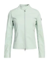 Colmar Woman Jacket Light Green Size 8 Polyester, Elastane