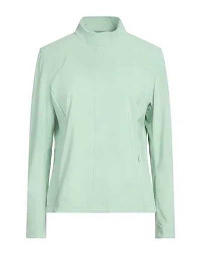 Colmar Woman Jacket Light Green Size 6 Polyester, Elastane