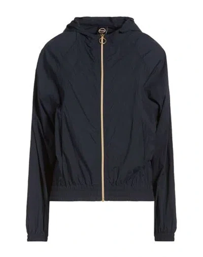 Colmar Woman Jacket Navy Size L Polyamide In Blue