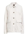 Colmar Woman Jacket White Size 12 Polyester, Cotton, Polyamide In White