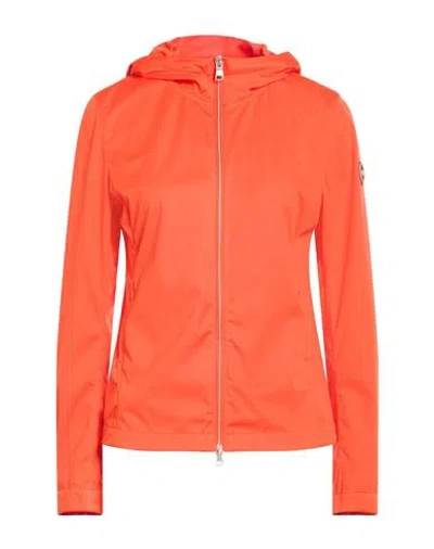 Colmar Woman Jacket Orange Size 10 Polyester