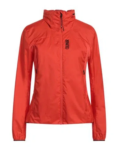 Colmar Woman Sweatshirt Orange Size M Polyester, Elastane