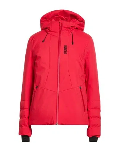 Colmar Woman Jacket Red Size 10 Polyester
