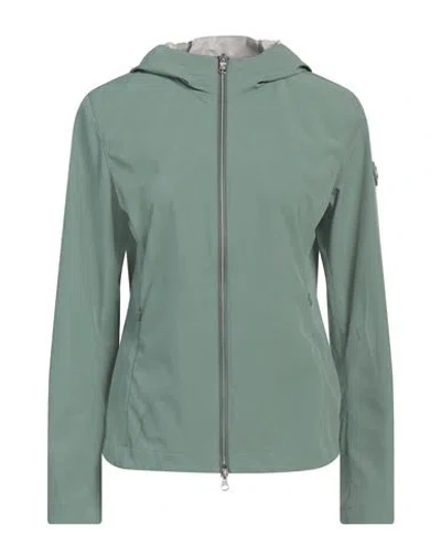 Colmar Woman Jacket Sage Green Size 10 Polyester, Elastane In Sage Green