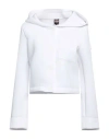Colmar Woman Jacket White Size 10 Polyester, Elastane