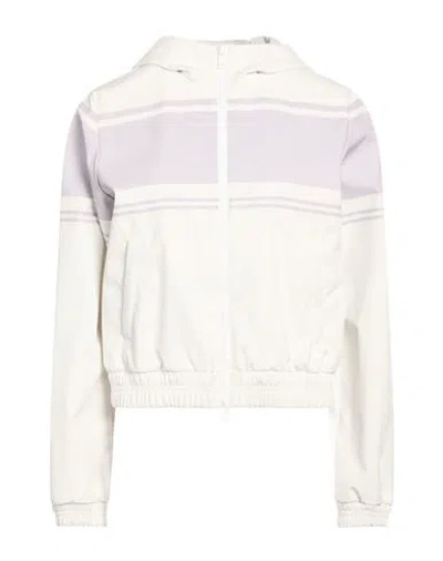 Colmar Woman Jacket White Size 12 Polyester, Elastane
