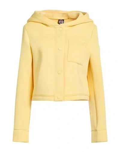 Colmar Woman Jacket Yellow Size 8 Polyester, Elastane