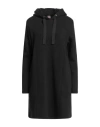 Colmar Woman Mini Dress Black Size Xl Cotton, Polyester In Black
