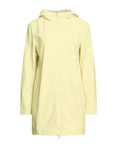 Colmar Woman Overcoat & Trench Coat Pastel Yellow Size 6 Polyester, Elastane