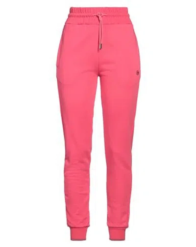 Colmar Woman Pants Fuchsia Size S Cotton, Polyester