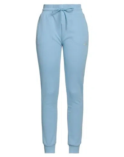 Colmar Woman Pants Sky Blue Size L Polyester, Cotton
