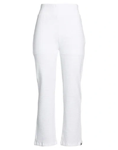 Colmar Woman Pants White Size L Cotton