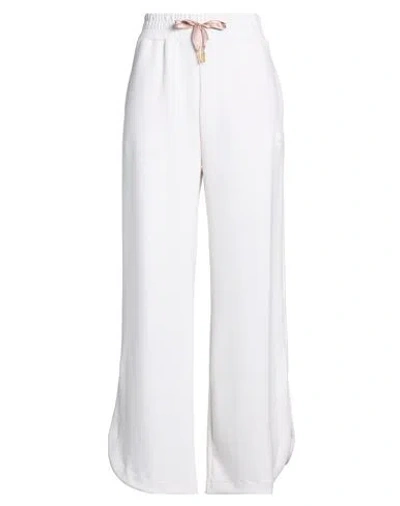 Colmar Woman Pants White Size L Modal, Polyester, Elastane