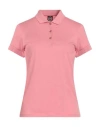 Colmar Woman Polo Shirt Antique Rose Size M Cotton