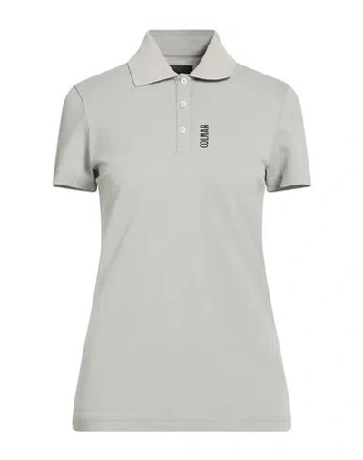 Colmar Woman Polo Shirt Grey Size S Polyamide In Gray