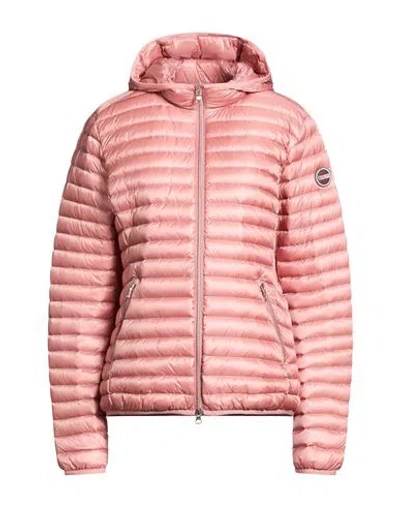 Colmar Woman Puffer Antique Rose Size 12 Polyamide In Pink