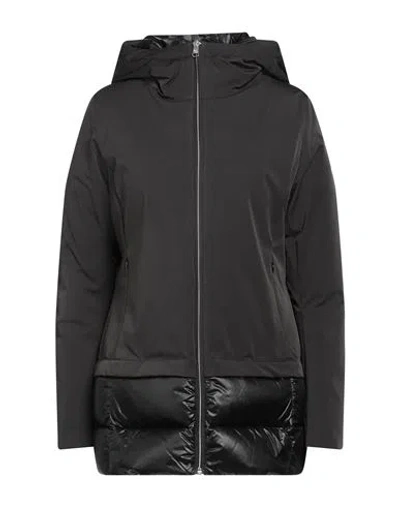 Colmar Woman Puffer Black Size 10 Polyester, Polyamide, Elastane