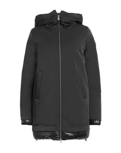 Colmar Woman Puffer Black Size 4 Polyester, Polyamide, Elastane