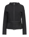 Colmar Woman Puffer Black Size 4 Polyamide, Elastane