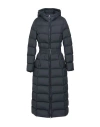 Colmar Woman Puffer Black Size 12 Polyester In Blue