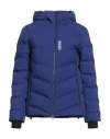 Colmar Woman Puffer Blue Size 12 Polyester, Polyamide, Elastane In Blue