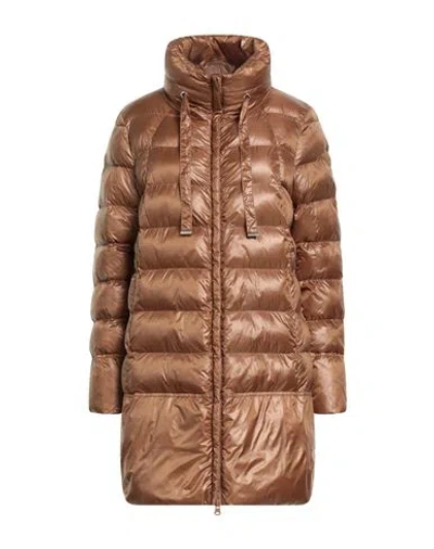Colmar Woman Puffer Camel Size 12 Polyamide In Brown