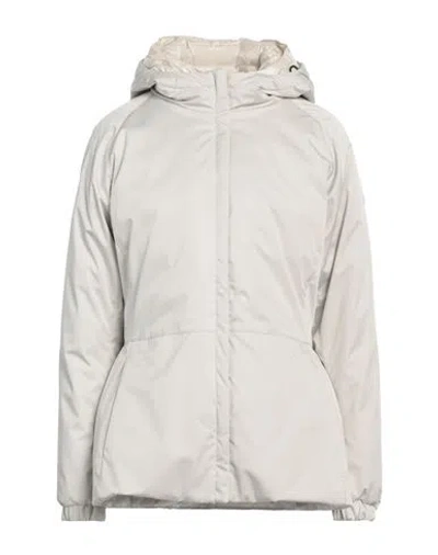 Colmar Woman Puffer Cream Size 12 Polyester In White