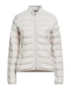 Colmar Woman Puffer Cream Size 6 Polyester, Elastane In White