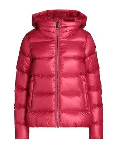 Colmar Woman Puffer Garnet Size 10 Polyamide In Red