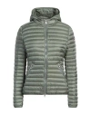 Colmar Woman Puffer Green Size 2 Polyamide