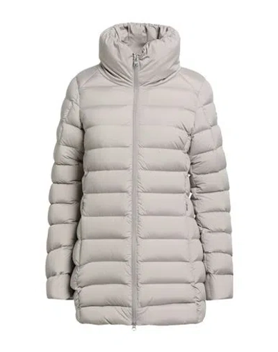 Colmar Woman Puffer Grey Size 4 Polyamide, Elastane In Gray