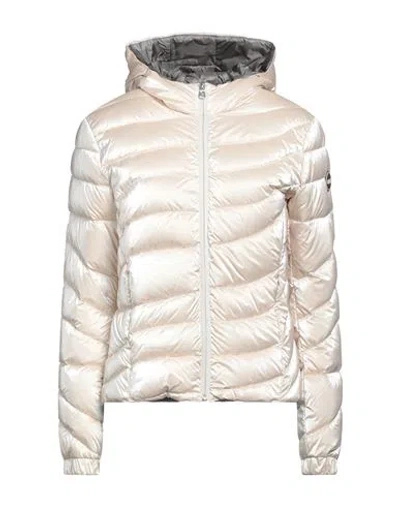 Colmar Woman Puffer Ivory Size 10 Polyamide In White