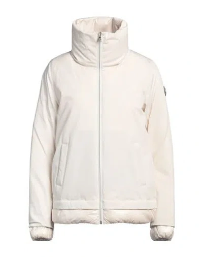 Colmar Woman Puffer Ivory Size 2 Polyester, Polyamide, Elastane In White