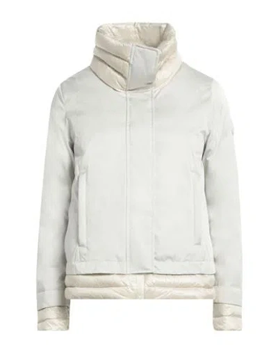 Colmar Woman Puffer Ivory Size 12 Polyester In White