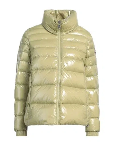 Colmar Woman Puffer Lime Green Size 8 Polyamide