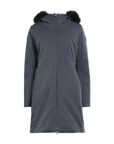 Colmar Woman Puffer Midnight Blue Size 6 Polyester, Polyamide, Elastane