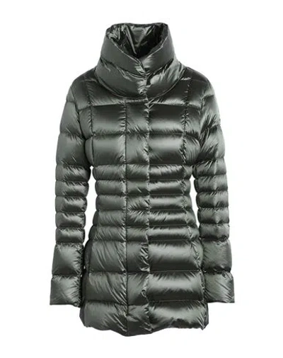Colmar Woman Puffer Military Green Size 6 Polyamide