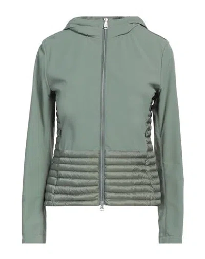 Colmar Woman Puffer Military Green Size 6 Polyamide, Elastane In Green