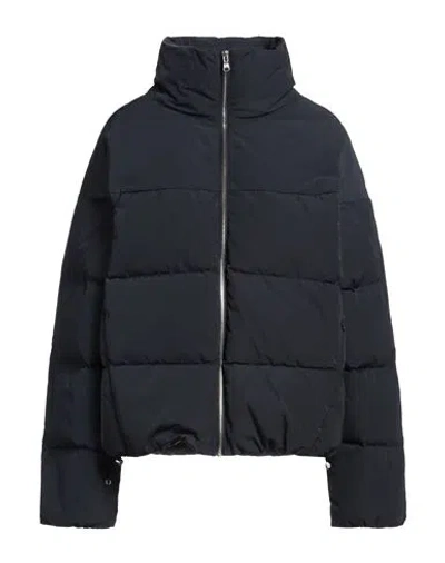 Colmar Woman Puffer Navy Blue Size 10 Polyester