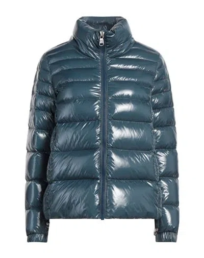 Colmar Woman Puffer Slate Blue Size 10 Polyamide