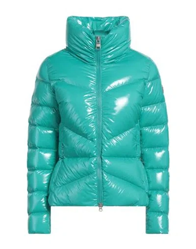 Colmar Woman Puffer Turquoise Size 4 Polyamide In Green