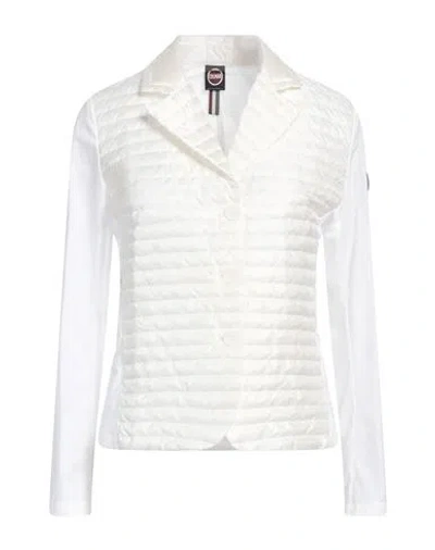 Colmar Woman Puffer White Size 6 Polyamide, Polyester